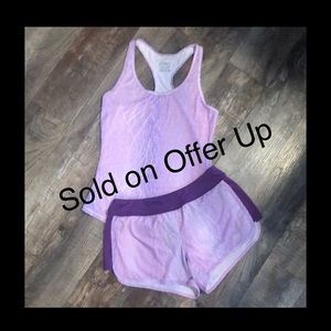 Women’s ASICS Tank Top and Short Set